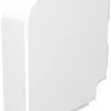 Angle plat Bettermann pour canal d'installation WDK blanc pur 60×210mm 