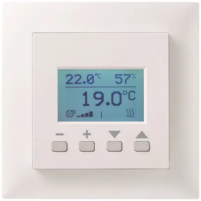 Regolatore di umidità/temperatura INC digitalSTROM FTW06 LCD, EDIZIOdue bianco 