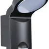 LED-Automatikleuchte ESYLUX AOL 100 LED 3K, 140°, schwarz 