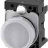 Voyant lumineux Siemens SIRIUS ACT a.support+LED 230VAC blanc plastique 