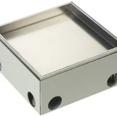 Boîte de tirage Woertz 214×214mm alu 