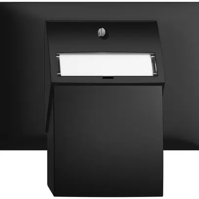 Kit de montage INC EDIZIOdue BKE, avec capot de sortie droite noir 