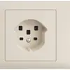 Prise INC EDIZIOdue T25 16A crema 53mm, bornes à vis 