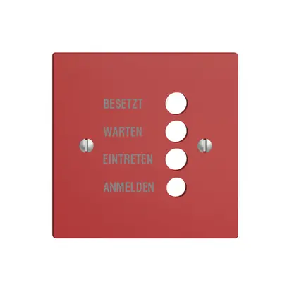 Plaque frontale berry allemand EDIZIOdue 