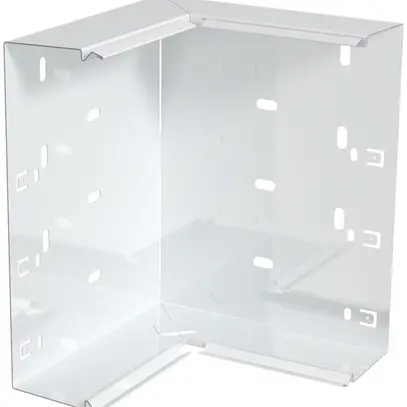 Inneneck Bettermann LKM 60×200mm reinweiss verzinkt/kunststoffbeschichtet 