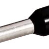 Aderendhülse Ferratec DIN isoliert 1.5mm²/8mm schwarz 