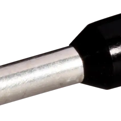 Aderendhülse Ferratec DIN isoliert 1.5mm²/8mm schwarz 
