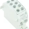 Bloc répartiteur Weidmüller WPD 102 2×35/2×25 1L connexion à vis TS35 gris 
