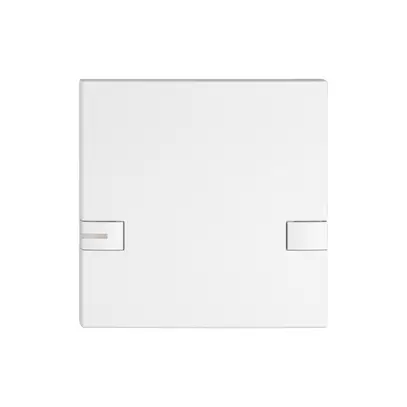 Poussoir 1/1 EDIZIO.liv KNX et UNI a.SNAPFIX® a.LED commande à 2 touches bc 