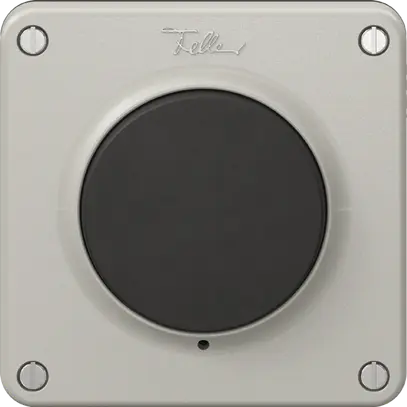 Interruttore a pulsante NEVO N.CO S3/1L, illuminabile, S3/1L, grigio chiaro 