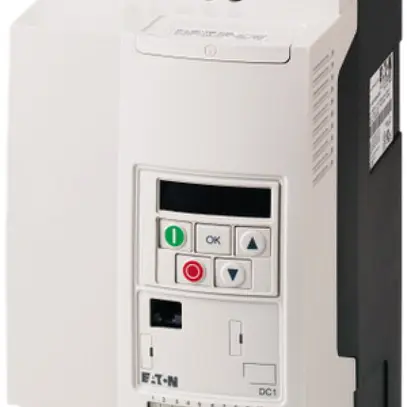Convertisseur de fréquence Eaton DC1 7.5kW 400VAC, filtre CEM, transistor 