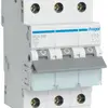 Disgiuntore Hager MCB 3P 415V tipo C 40A Icn 6kA 3UM 
