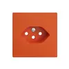 Plaque frontale EDIZIOdue T13 orange 