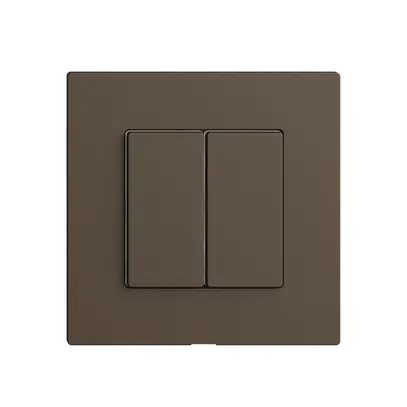 Commande pour interrupteur 2K/2T Edue Wiser coffee 