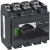 Interupteur de charge Schneider Electric INS 4L 200A avec poignée rotative noir 