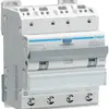 Disjoncteur différentiel Hager RCBO QC 4P 400V car.C 10A 0.03A type A 6kA 4UM 