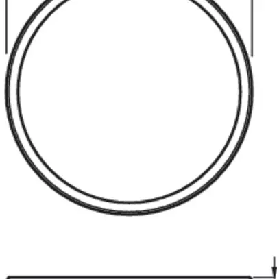 Plafoniera LED Philips Superslim 15W 1300lm 2700K IP54 nero 