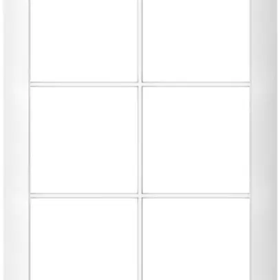 Cadre de recouvrement SIDUS 2×3 blanc 