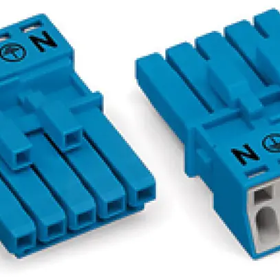 Boccola WINSTA MINI 5L senza serra-cavo per scatola, blu 