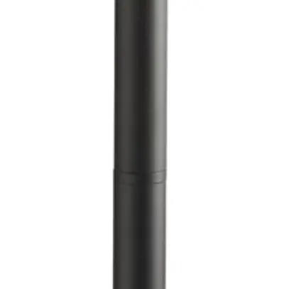Apparecchio bollard Creek 60W E27 IP44 nero 