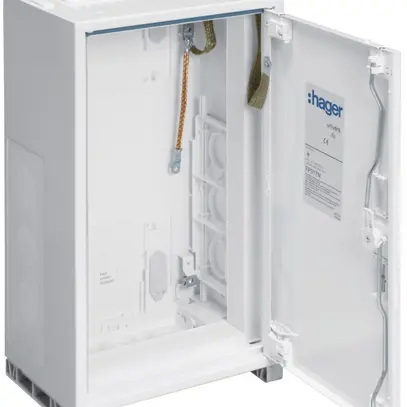 Armadio murale Hager univers con porta CP I IP44 1050×650×205mm 