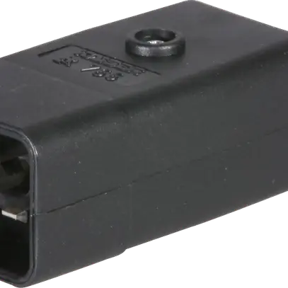 Spina d'apparecchi nero tipo IEC320-C20, 16A 