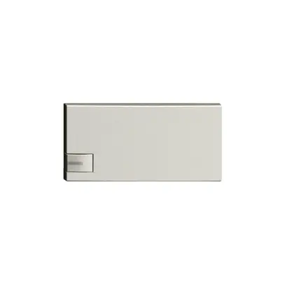 Touche 1/2 KNX/électron.a.LED EDIZIOdue commande simple gris clair 