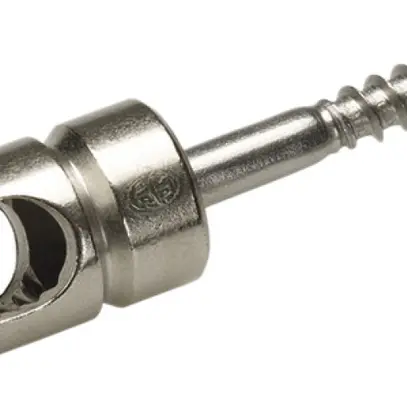 Support de fil Flury AV 20, Cu nickelé pour fil, conducteur Ø6…10mm 