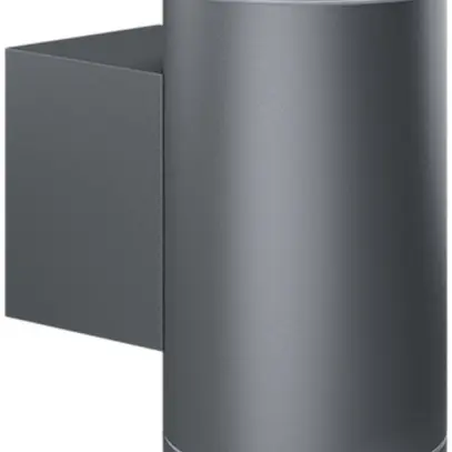 Lampada a muro LED ESYLUX ALVA 8W 4000K 2×50° antracite IP65 