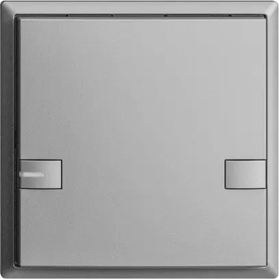 UP-Taster KNX 1-fach EDIZIOdue colore silver RGB mit LED 