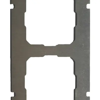 Montageplatte MDT ZMTR-CH2B 2×1 für 2× Designprogramm 55 