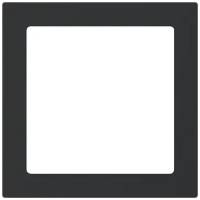 Cadre intermédiaire kallysto 60×60mm avec découpe 45×45mm noir 