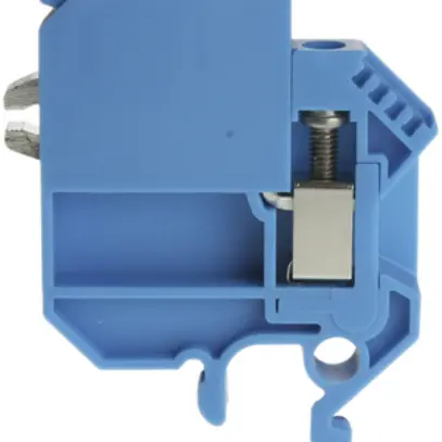 Morsetto sezionatore neutro 6mm² Woertz blu 