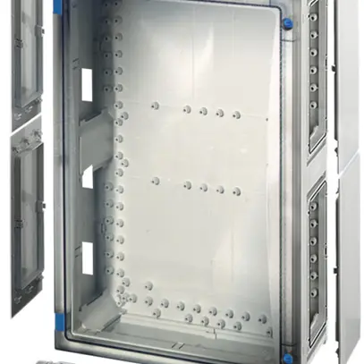 Scatola app. vuota con porta, chiuso 546×366×186mm ENYSTAR 