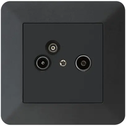 Presa antenna INC R/TV/dati kallysto.trend 2GHz 19db nero 