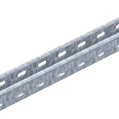 Canale portacavi Bettermann RKS perforato 35×50×3000mm acciaio zincato a caldo 