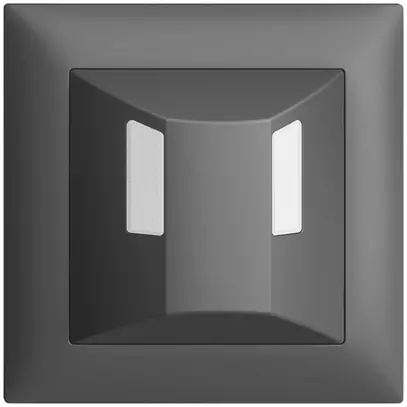 Détecteur de mouvement ENC univ.180° PIRI EDIZIOdue gris foncé 