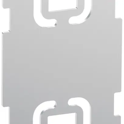 Aletta di collegamento Hager per Consolidation Point, inox 