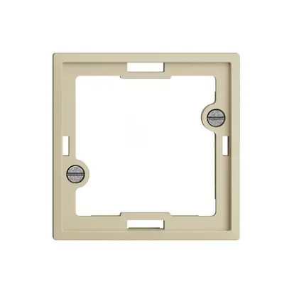 Placca frontale EDIZIOdue vanille per lampada spia piatta 