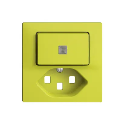 Kit frontal EDIZIOdue lemon 60×60mm T23, lentille, 