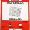 Marquage Plica TBK 0…9 carnet à 810 pcs 
