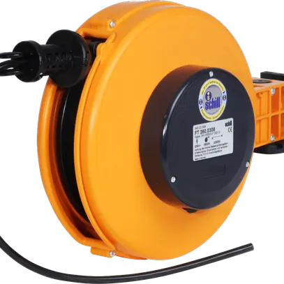 Enrouleur de câble autom.8m 3×1.5mm², FT 260.0308 
