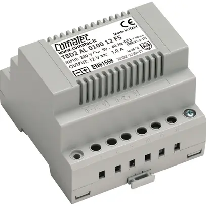Alimentazione AMD Comatec TBD2, IN: 230VAC, OUT: 24VDC/12W, lisciato, 5UM 