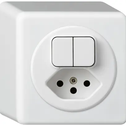 Combinaison AP basico 2×AR/1L +type 13 blanc 