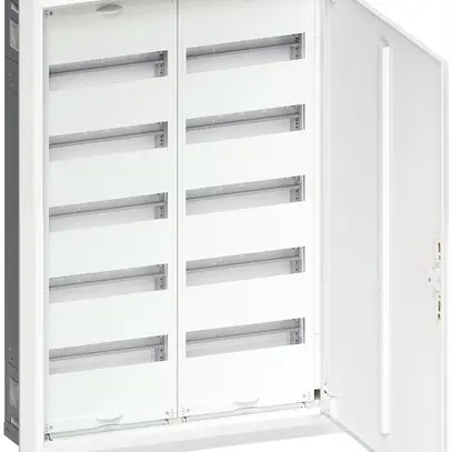 Distributeur ENC Hager univers 5 rangées 120UM porte IP30 550×800×110mm 