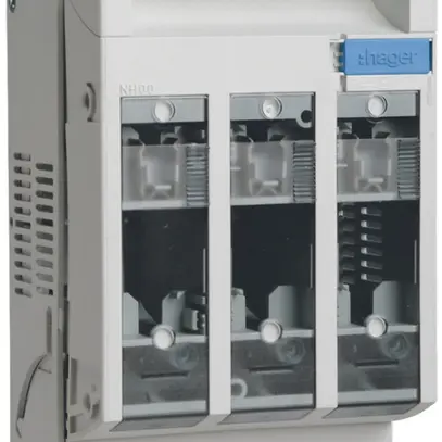 Coupe-circuit HPC Hager DIN00 690VAC 160A rail DIN haut/bas borne à étrier 70mm² 