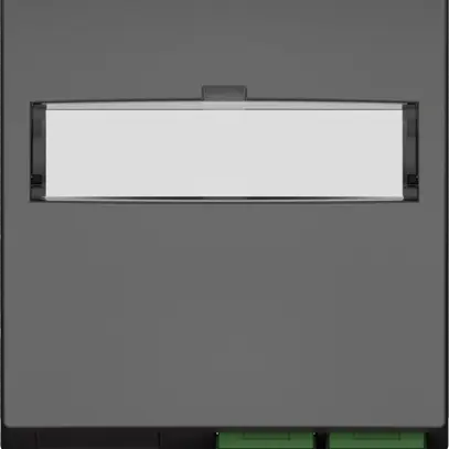 Presa FTTH EDIZIO.liv SNAPFIX® LC APC Diamond F-3000 2 accoppiatori grs 