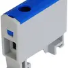 Bloc de bornes KVIAC 1L 1.5…16mm², bleu 