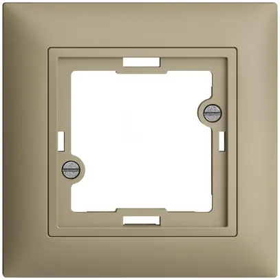 Kit frontale EDIZIOdue sand 88×88mm per lampada spia piatta 