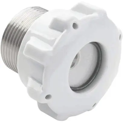 Tête pour fusible blanc DIVH 125A sans trou d'essai 